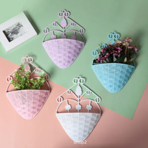 plastic flower wall hangers