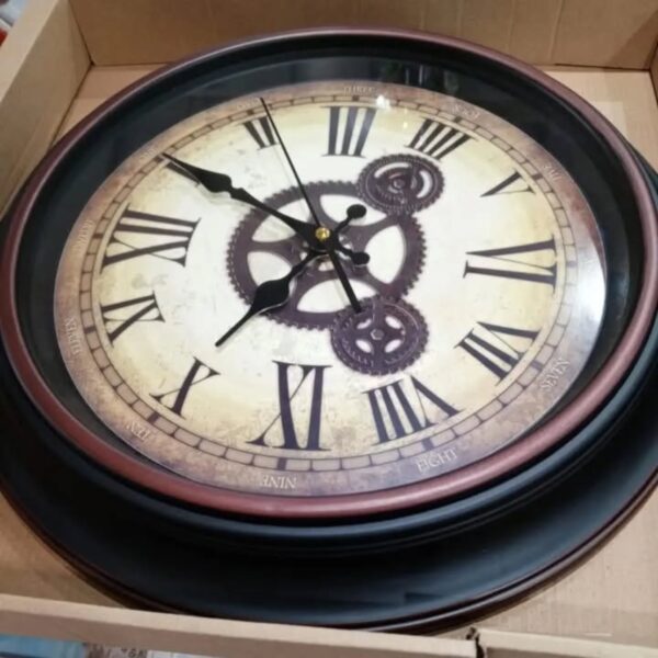 Rustic Wall Clock – Vintage Charm for Timeless Style - Image 3