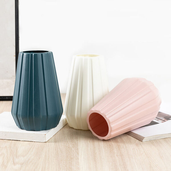 plastic vase