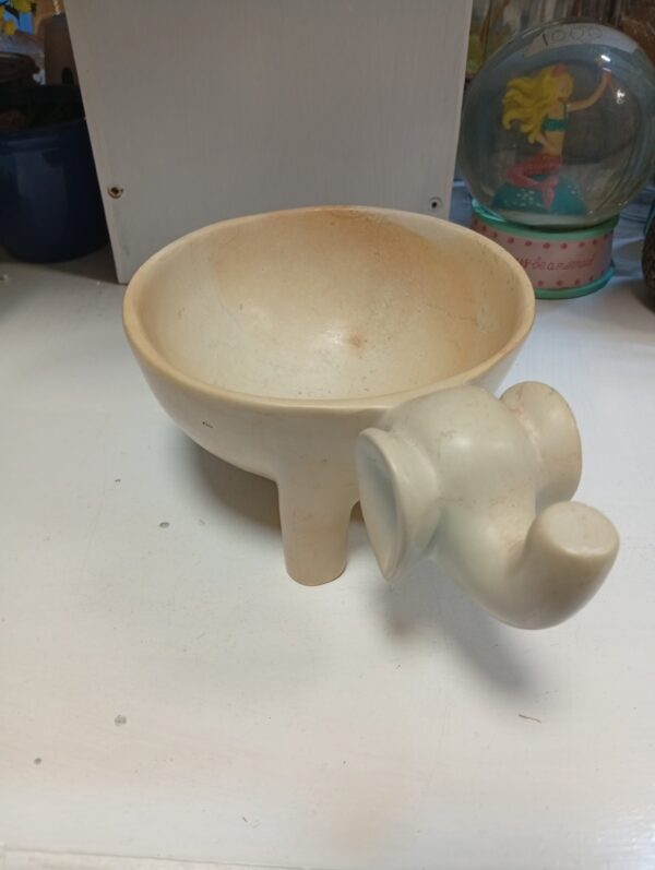 Hand-Carved Soapstone Vase – Elephant Design | KSh 1000 - Image 2