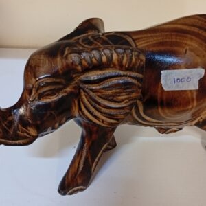 Handcrafted Wooden Elephant – Unique Kenyan Artistry – KSh 1000