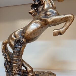 Bronze-Colored Rearing Horse Statue – KSh 2,500 Elegant Home Decor | Affordable Luxury | Ideal Gift Item