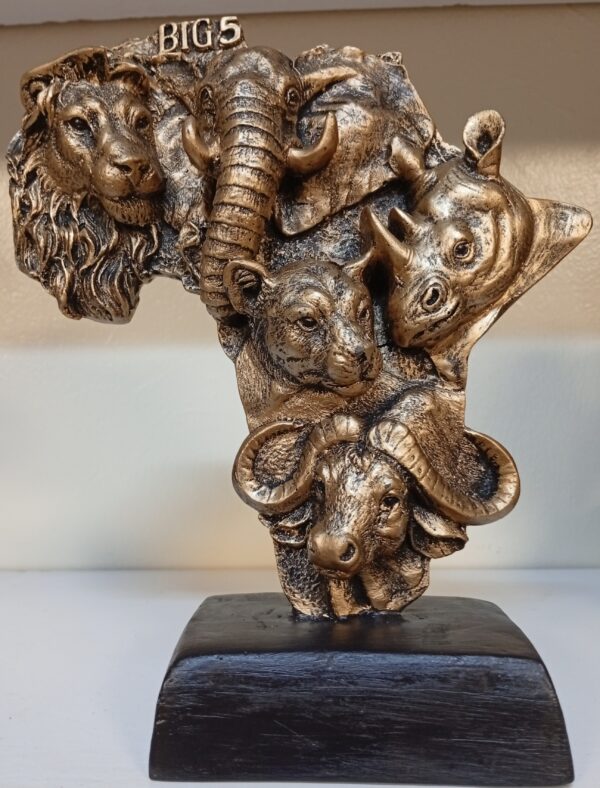 Handcrafted Kenyan Bronze-Colored Animal Sculptures – KSh 2,500 - Image 3