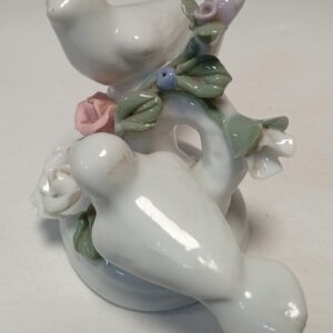 Two White Doves on Floral Branch – Elegant Decorative Piece | Only KSh 200