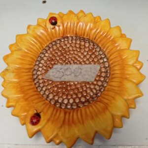 Brighten Your Space with a Yellow Sunflower & Ladybug Tea Light Candle Holder – Only Ksh 300!