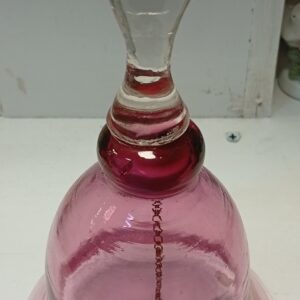 Vintage Pilgrim Cranberry Glass Bell – KSh 500