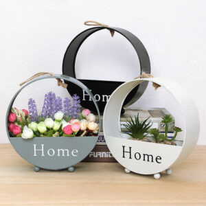 Metallic Wall Vase – Sleek, Stylish Wall-Mounted Decor