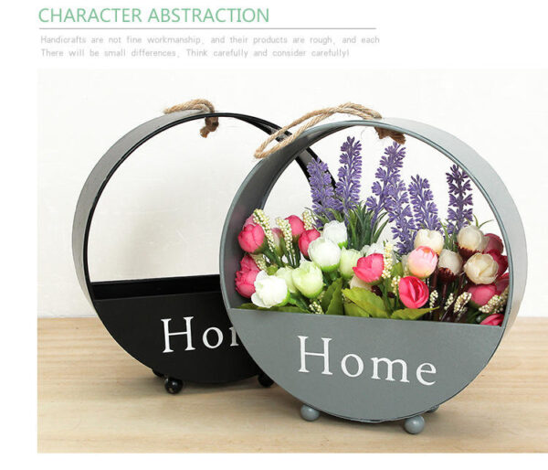 Home Metallic Wall Vase – Sleek, Stylish Wall-Mounted Decor - Image 3