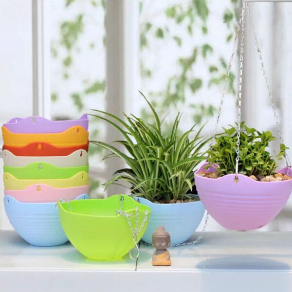Radish Cradle Gardening Hanging Pots – Stylish Hanging Planters for Herbs, Flowers & Indoor Plants