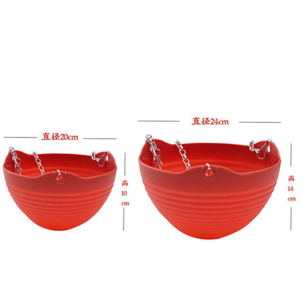 Radish Cradle Gardening Hanging Pots – Stylish Hanging Planters for Herbs, Flowers & Indoor Plants - Image 7
