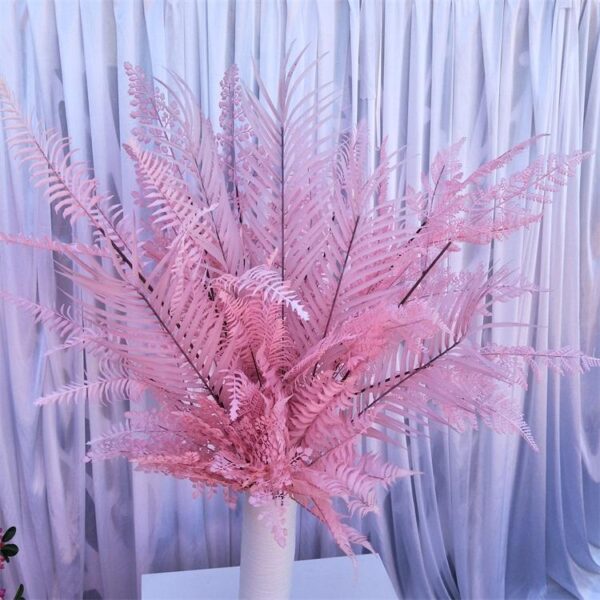 Real Touch Artificial Leaves – Colorful Iron Leaf Edition for Bold, Lasting Décor - Image 6