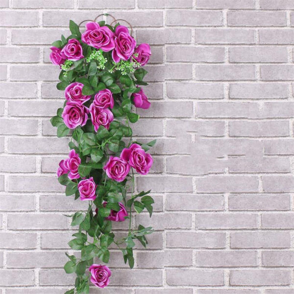 Silk Flower Vines – Soft, Elegant Hanging Florals for Home & Event Décor - Image 6