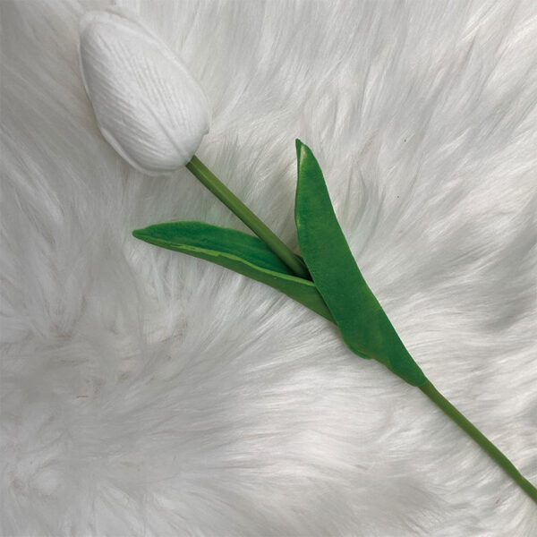 Single Soft Tulips – Realistic, Elegant Artificial Flower Stems - Image 3