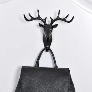 Stylish Plastic Deer Wall Hook – Sleek & Sturdy Wall Organizer
