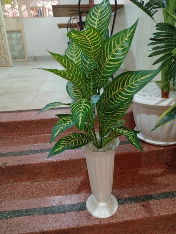 Assorted Faux Potted Plants – Different Types & Shades - Image 3