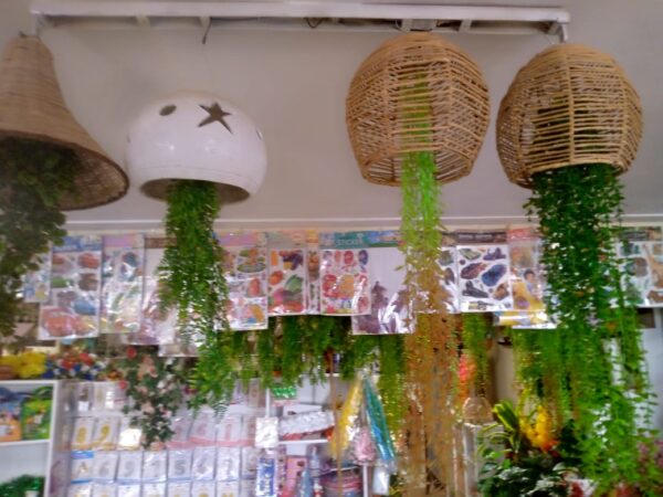 Round Hanging Rattan Lampshades for Artificial Plants – Customised to Your Style & Budget - Image 7
