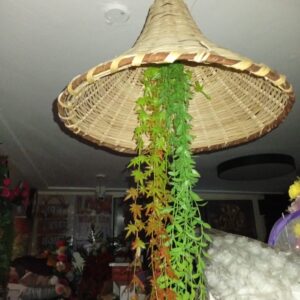 Hanging Rattan Lampshades for Artificial Plants – Customised to Your Style & Budget