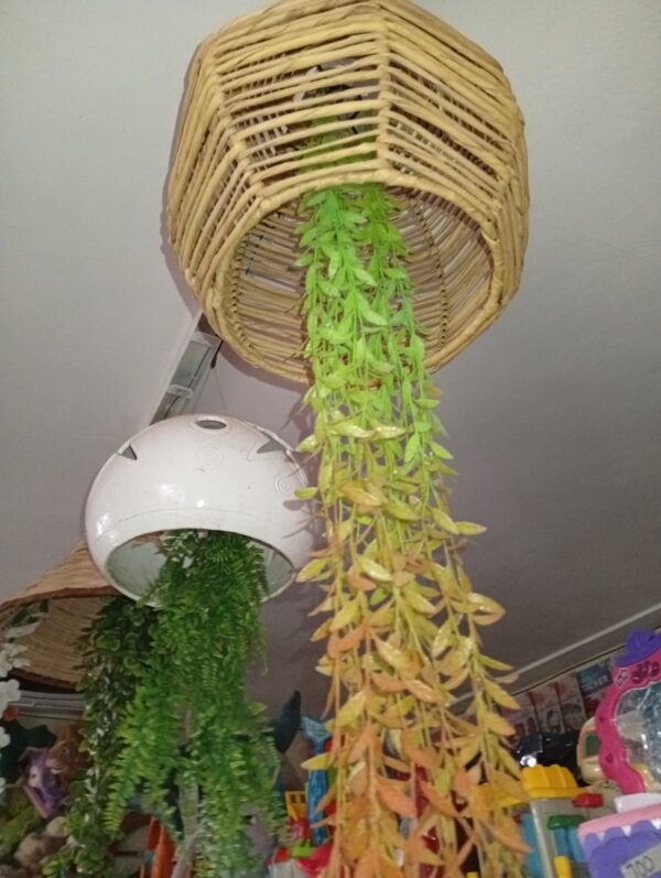 Round Hanging Rattan Lampshades for Artificial Plants – Customised to Your Style & Budget - Image 10