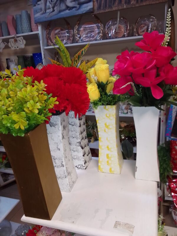 Beautiful Wooden Vases – Perfect for Artificial Flower Bunches