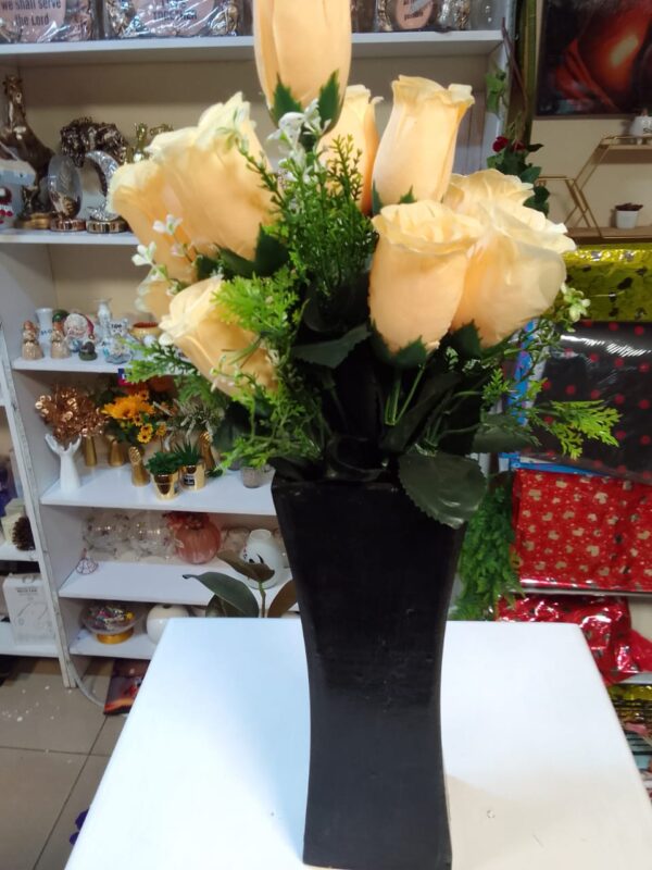 Beautiful Wooden Vases – Perfect for Artificial Flower Bunches
