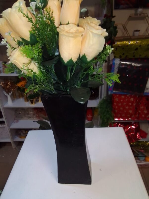 Beautiful Wooden Vases – Perfect for Artificial Flower Bunches - Image 3