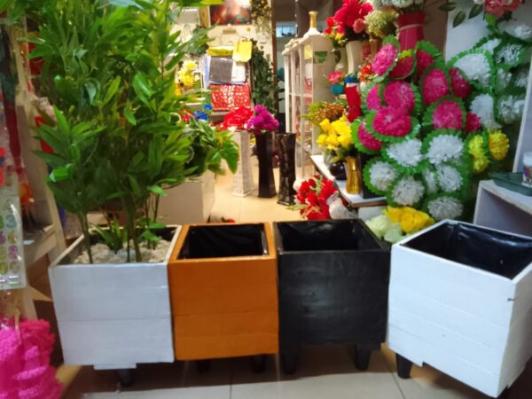 Wooden Plant Boxes – For Live or Artificial Plants | Custom Sizes & Colours Available