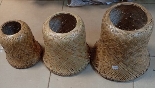 Cone Shaped Multi-Purpose Woven Charm – Lampshade or Planter Holder KSh 600.00 - Image 3